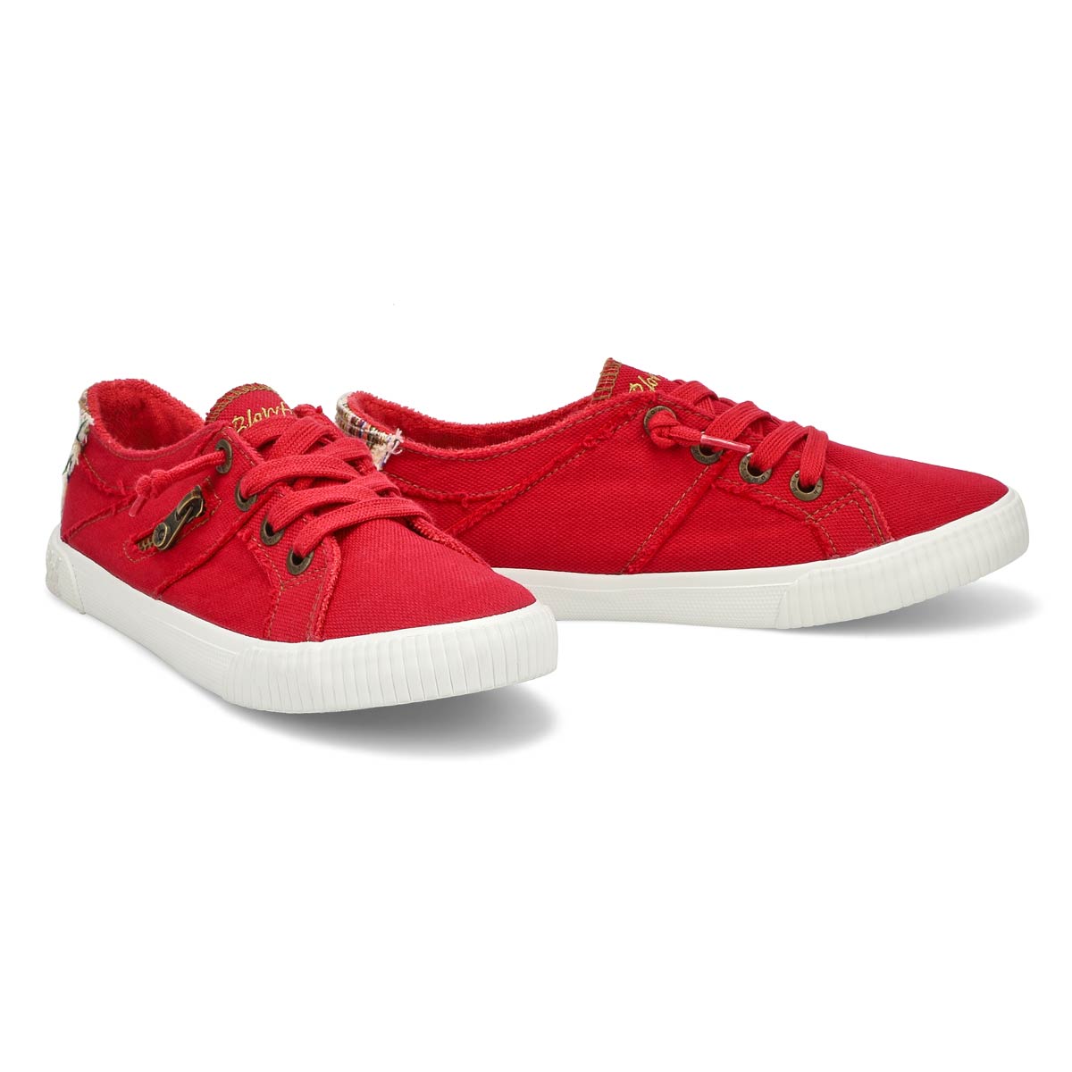 red blowfish sneakers