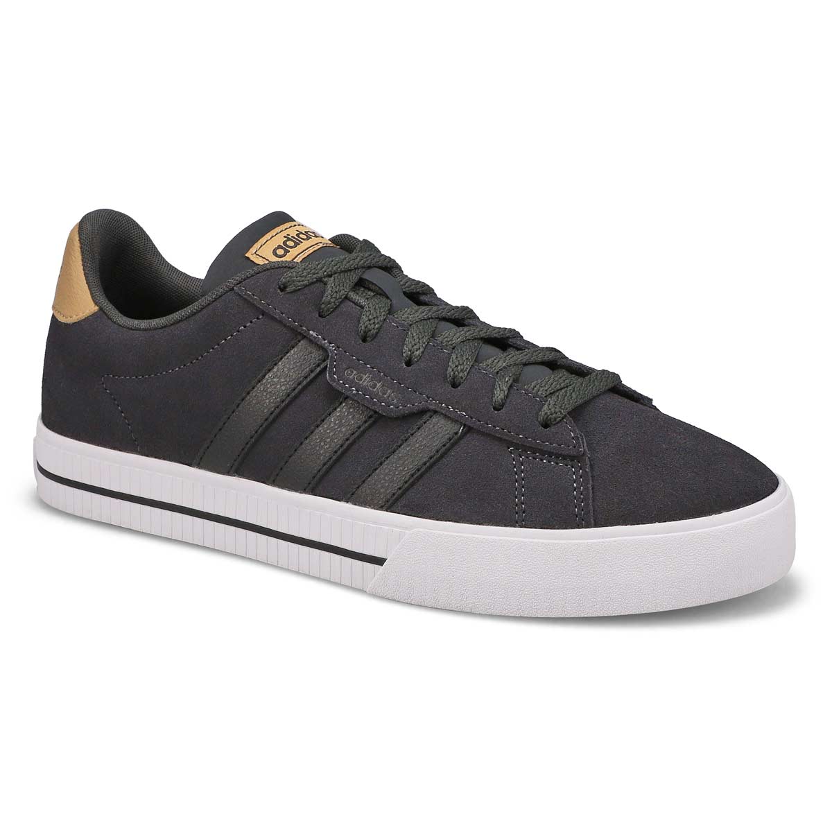 adidas, Men's Daily 3.0 Lace Up Sneaker - Carbon Black