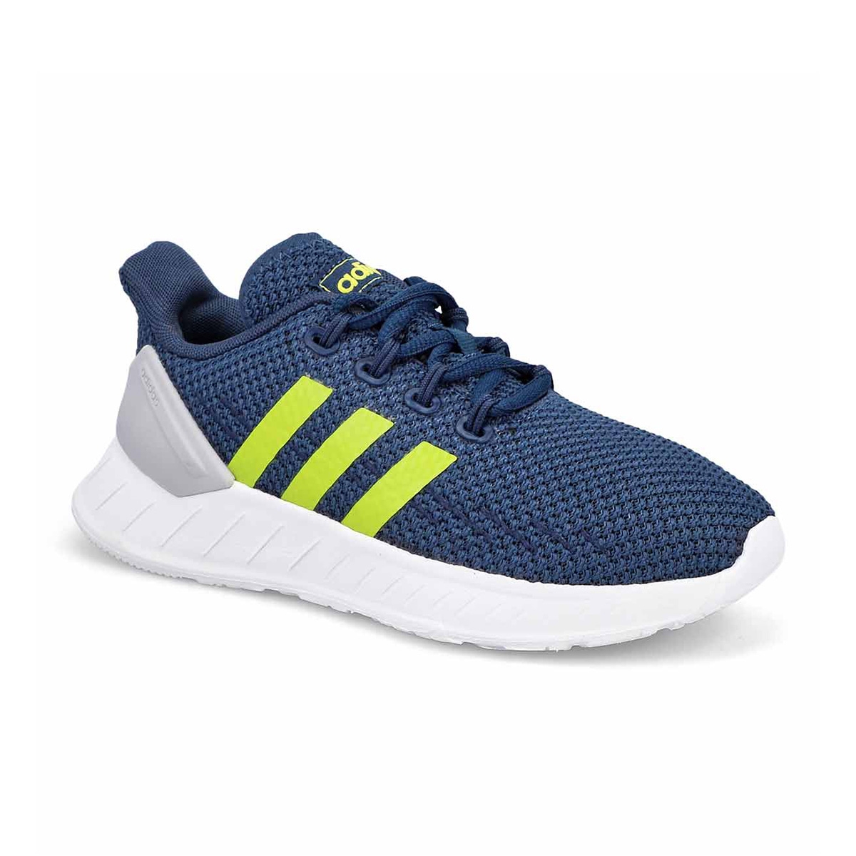 adidas, Espadrille QUESTAR FLOW K, bleu jaune, filles