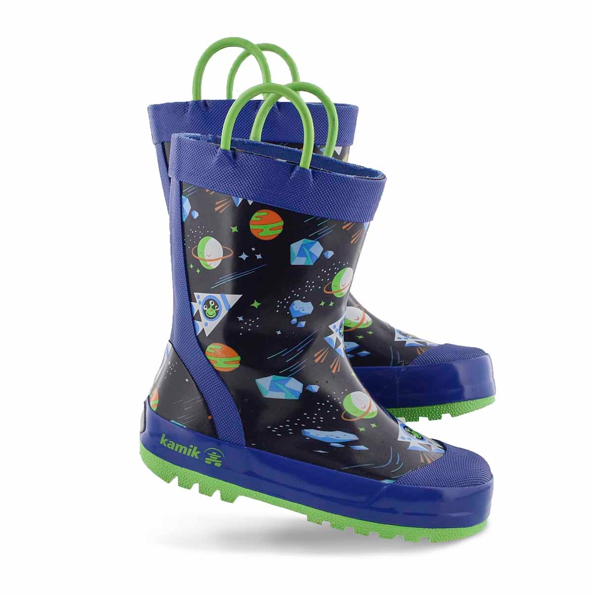 galaxy rain boots