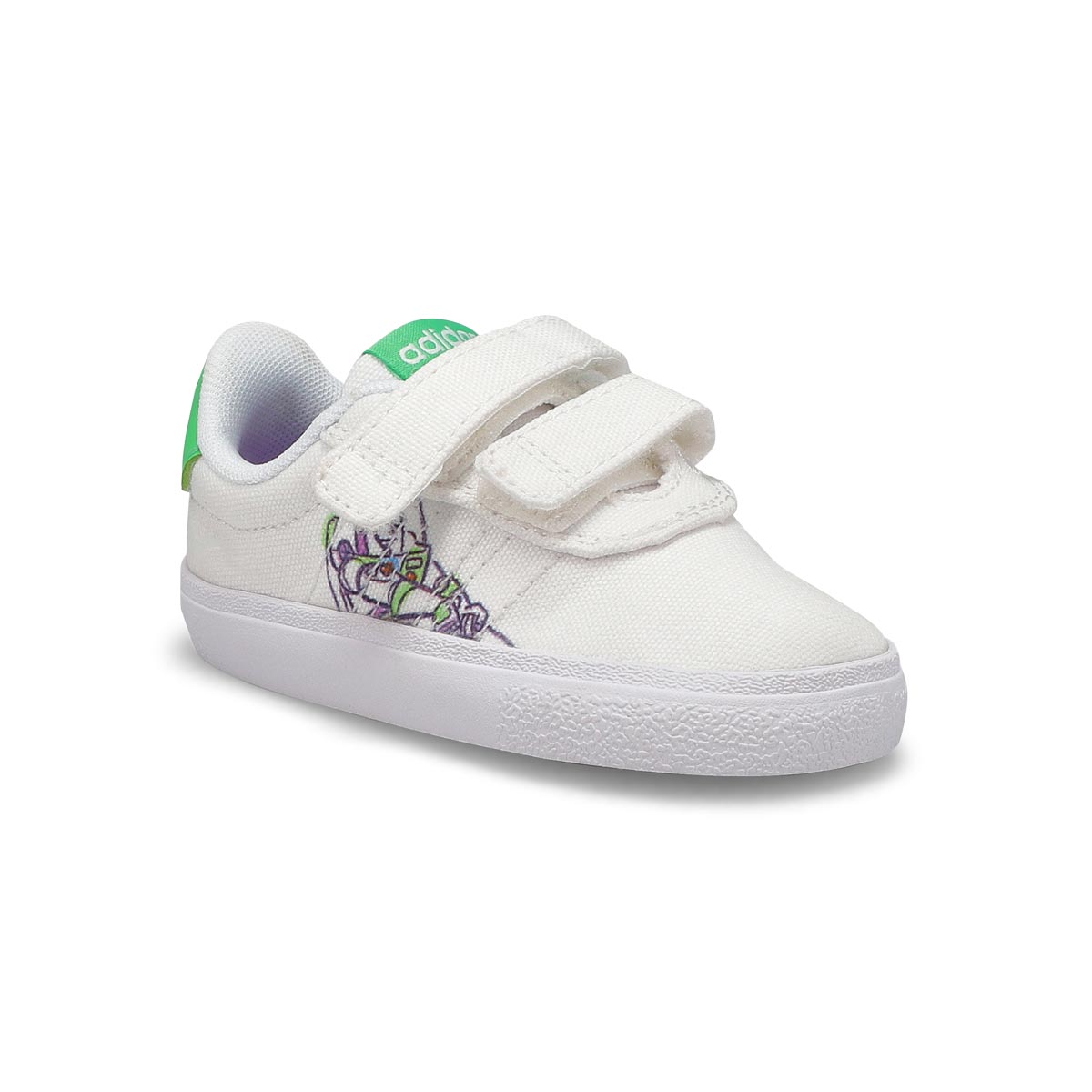 adidas, Baskets VULC RAID R BUZZ CF I, blanc, bébés