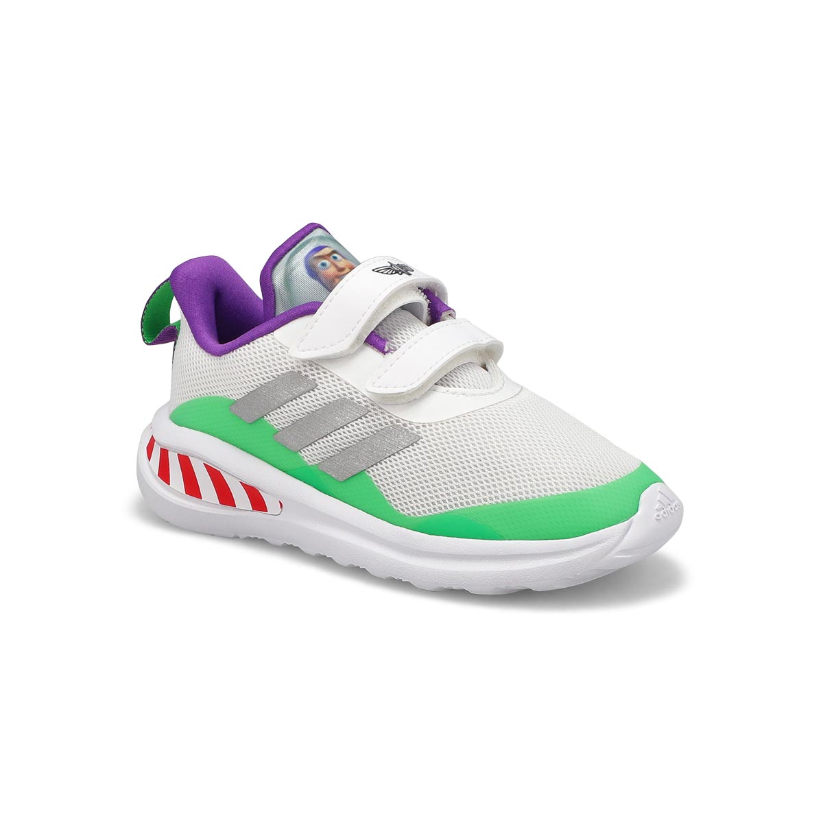 adidas, Espadrille FORTARUN BUZZ CF I, blanc vert, bébés-G