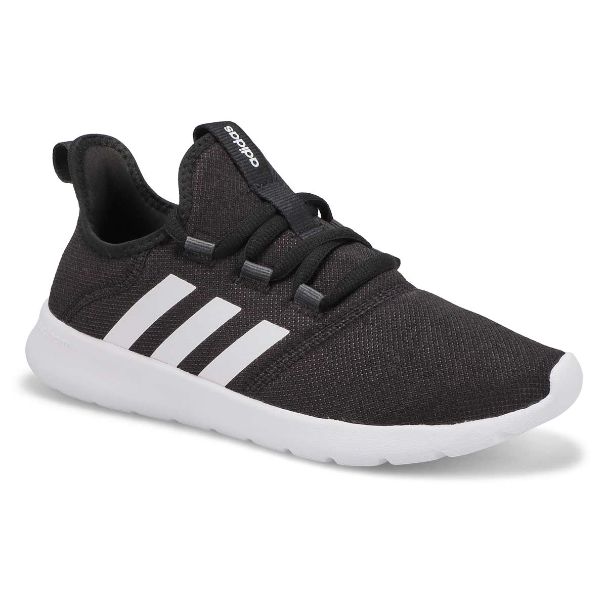 adidas, Chaussure CLOUDFOAM PURE, noir blanc, femmes