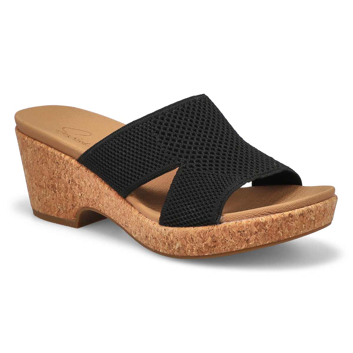 SoftMoc, Women's Hayley Wedge Sandal - Black