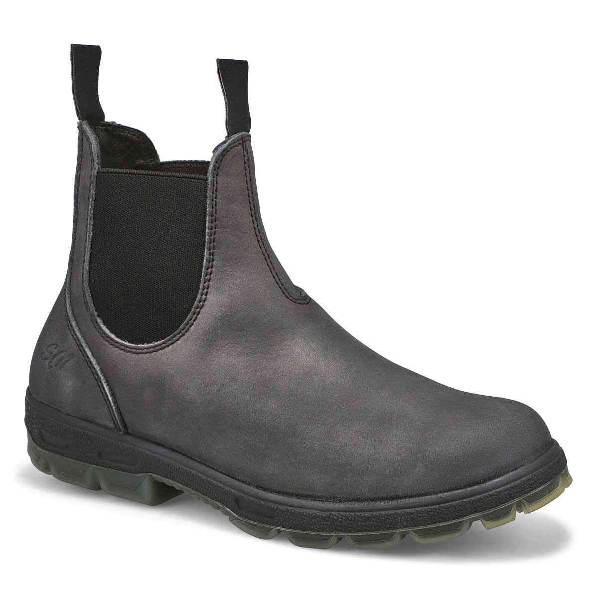 SoftMoc, Men's  Heath Chelsea Boot - Black Crazy Horse