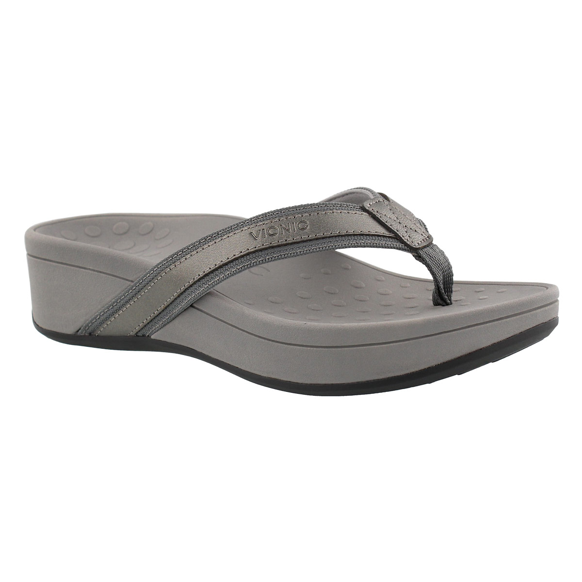 Vionic Women's High Tide Arch Support Thong Wedge Sandal | eBay