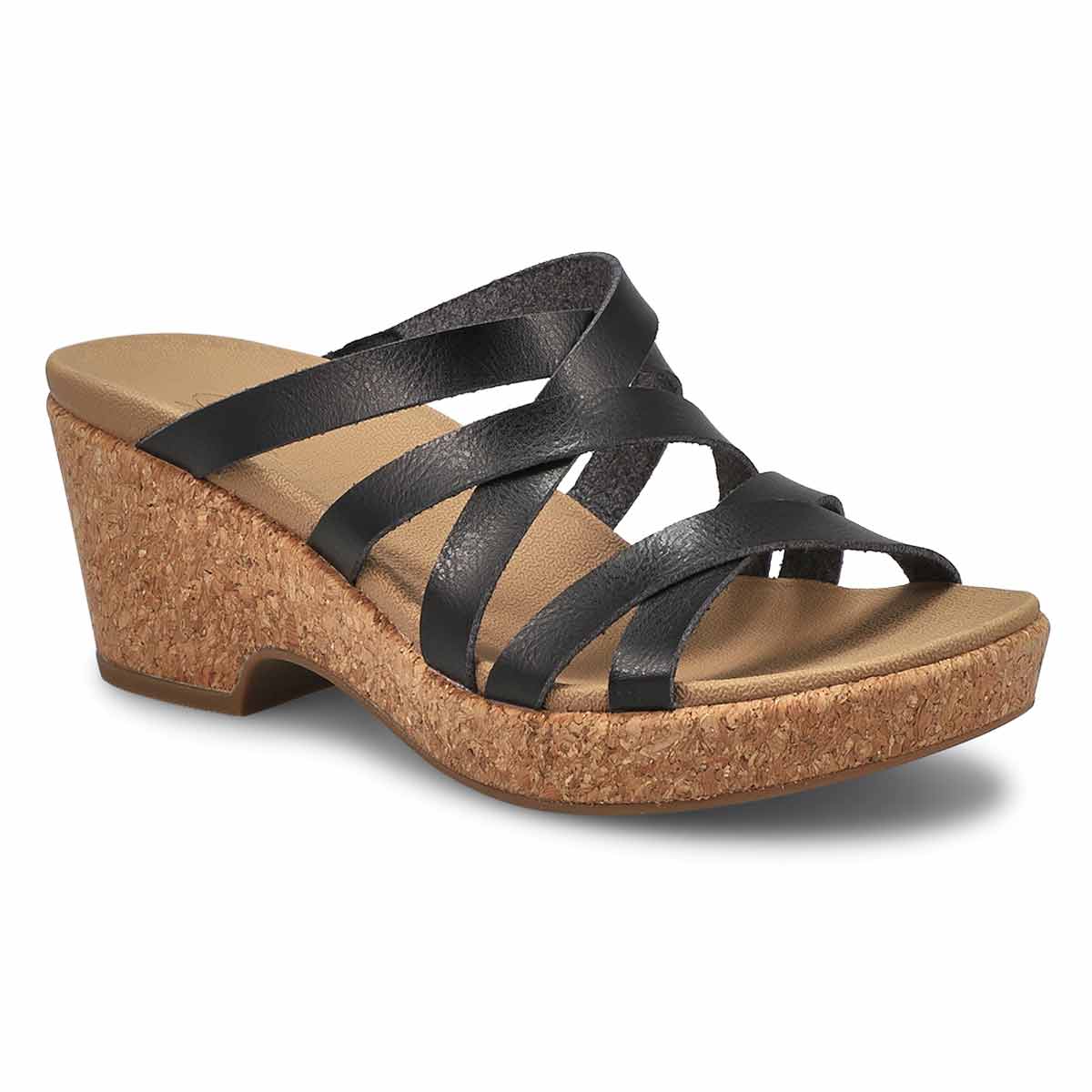 SoftMoc, Women's Hillary Wedge Sandal - Black