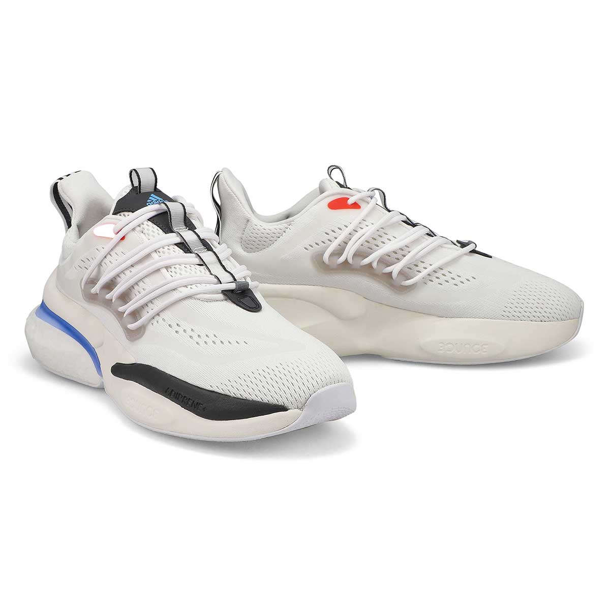 Mens Alphaboost V1 Sneaker - White/Blue