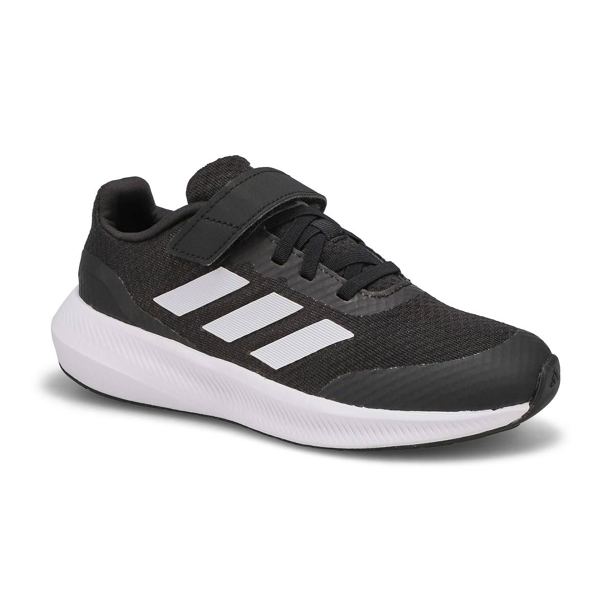 adidas, adidas, Boys' RunFalcon 3.0 EL K Snekaer - Black White