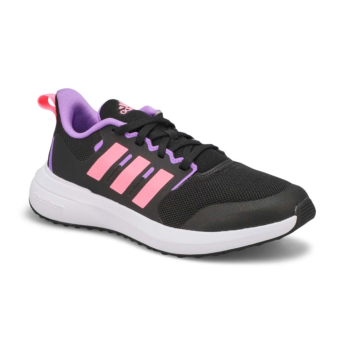 adidas, Baskets FORTARUN 2.0, noir rose, filles