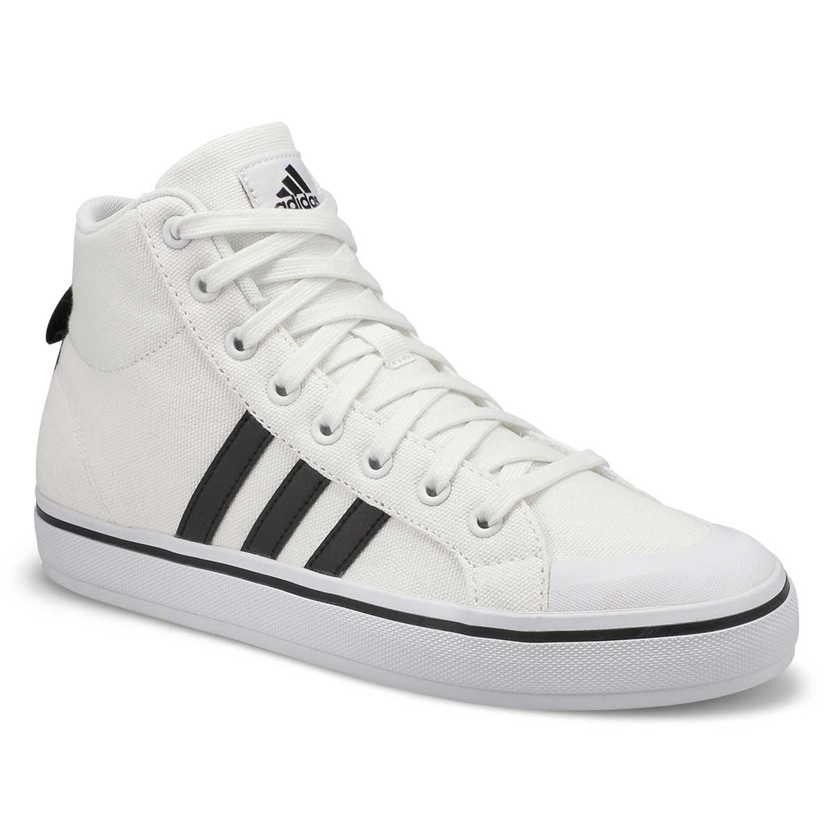 adidas, Basket en toile BRAVADA 2.0 MID, blanc, femmes