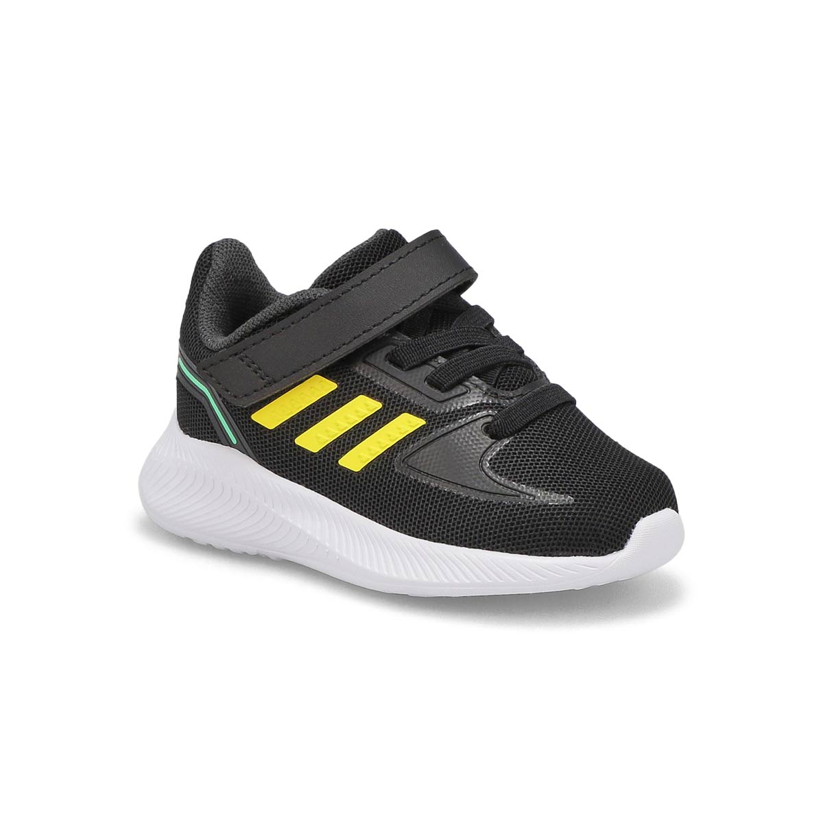 adidas, Espadrille RUNFALCON 2.0, noir jaune, bébés