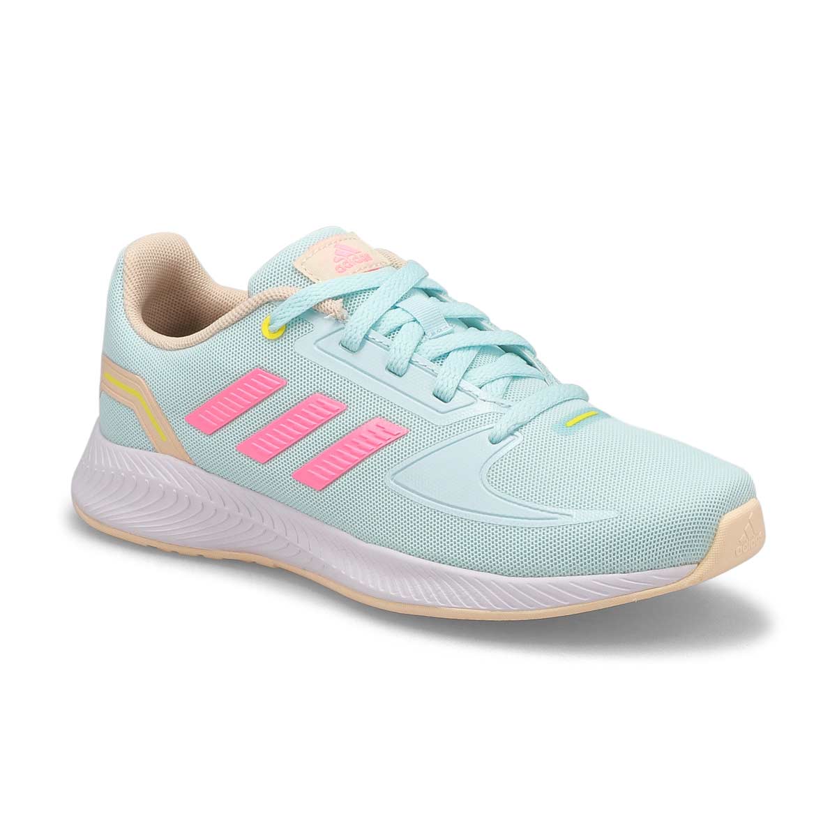 adidas, Girls' RunFalcon 2.0 K Sneaker - Blue Pink