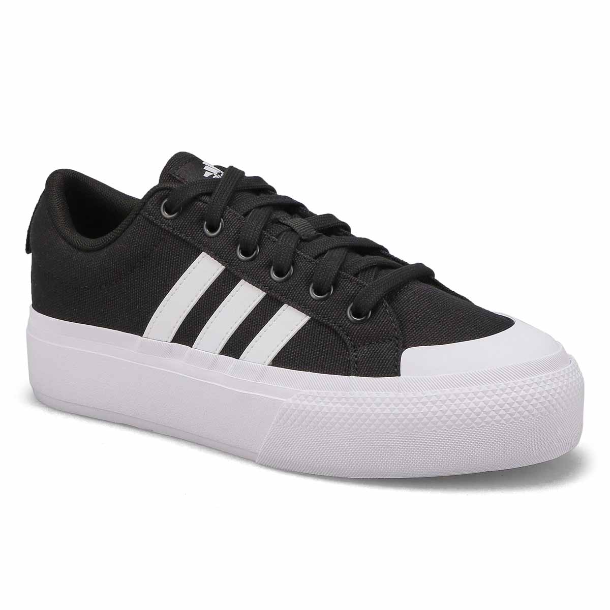 adidas, Women's Bravada 2.0 Platform Sneaker - Black White