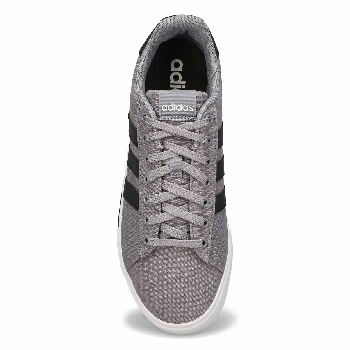 Mens Daily 4.0 Lace Up Sneaker - Grey/Core Black/White