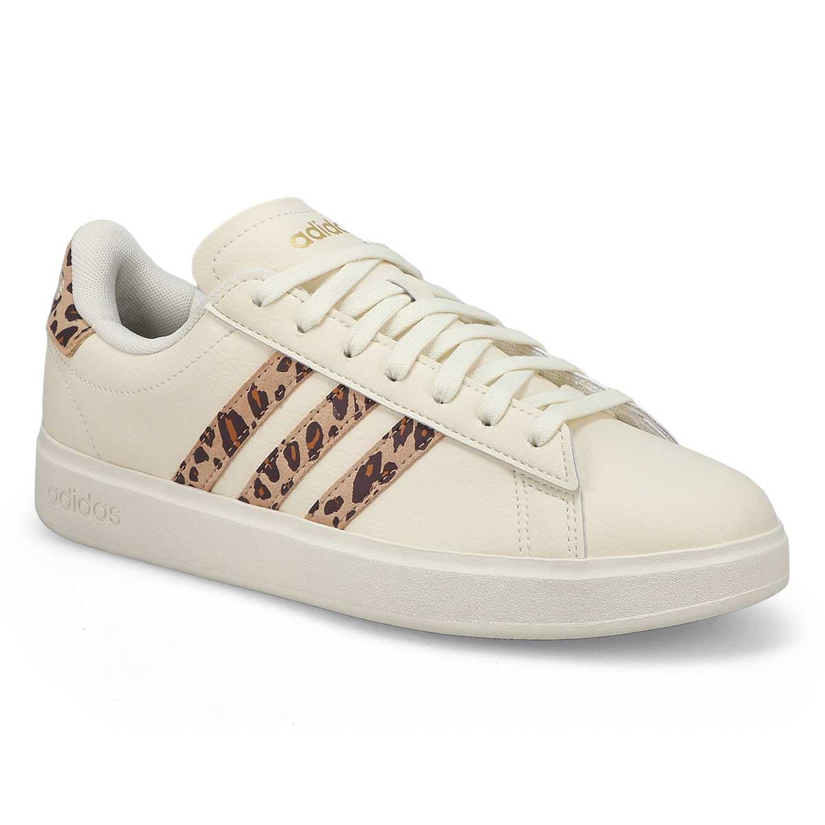 adidas, Baskets GRAND COURT 2.0, blanc cassé beige magique or mat, femmes