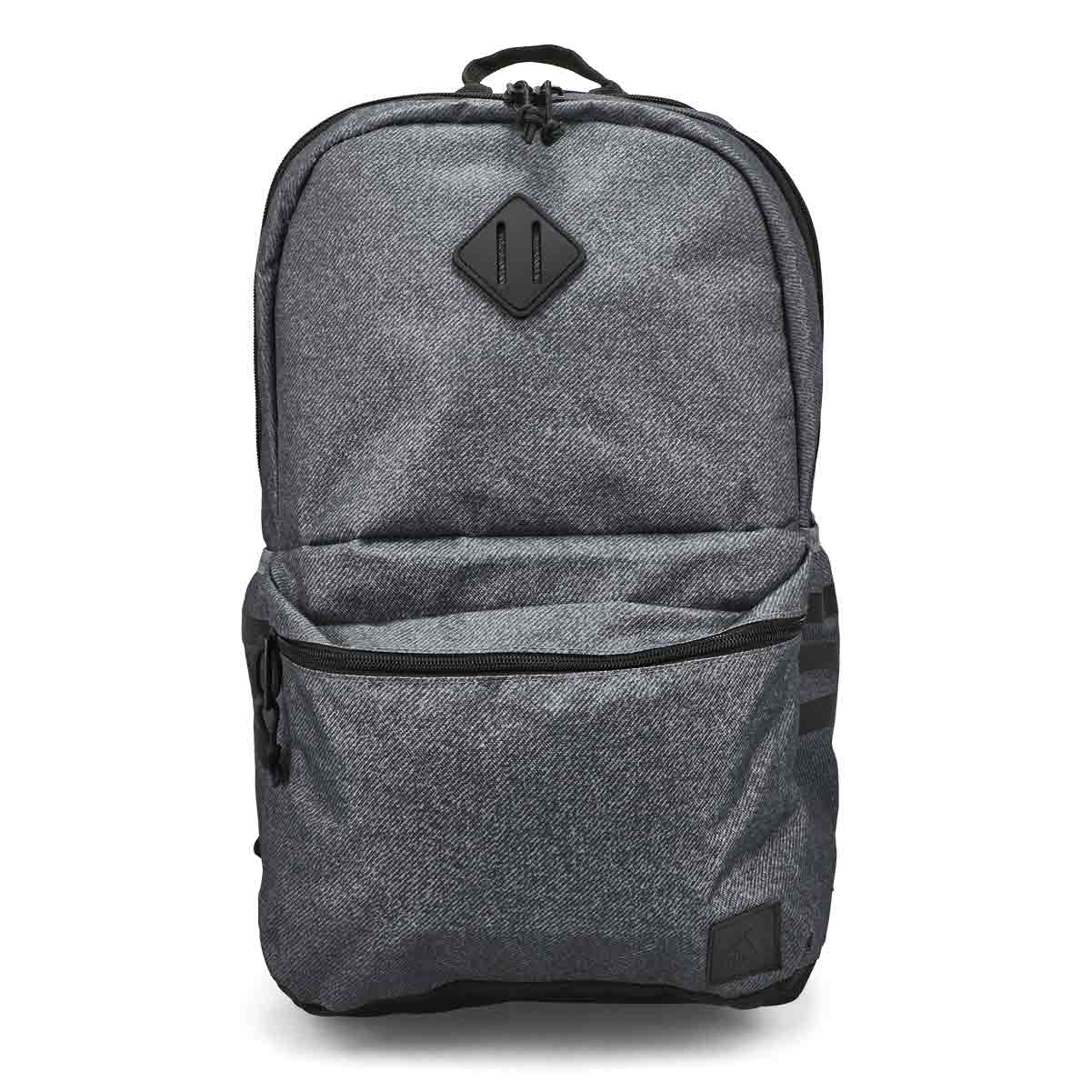 adidas, Adidas Classic 3S 5 Backpack - Twill Onix Grey Black