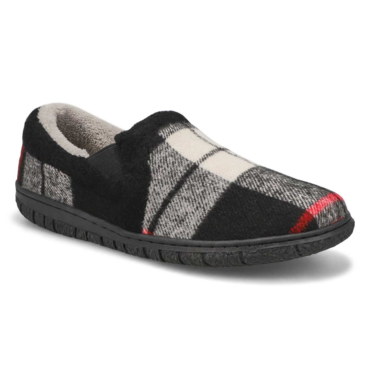 SoftMoc, SoftMoc, Women's Jackie Closed Back Slipper - Black Plaid