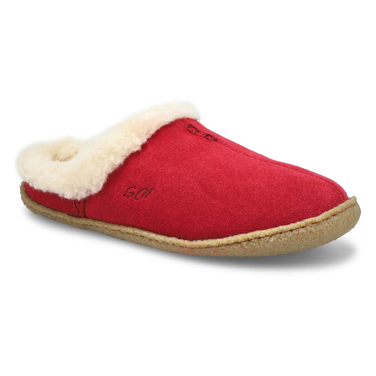 SoftMoc, Women's Jupiter Open Back Slipper - Burgundy