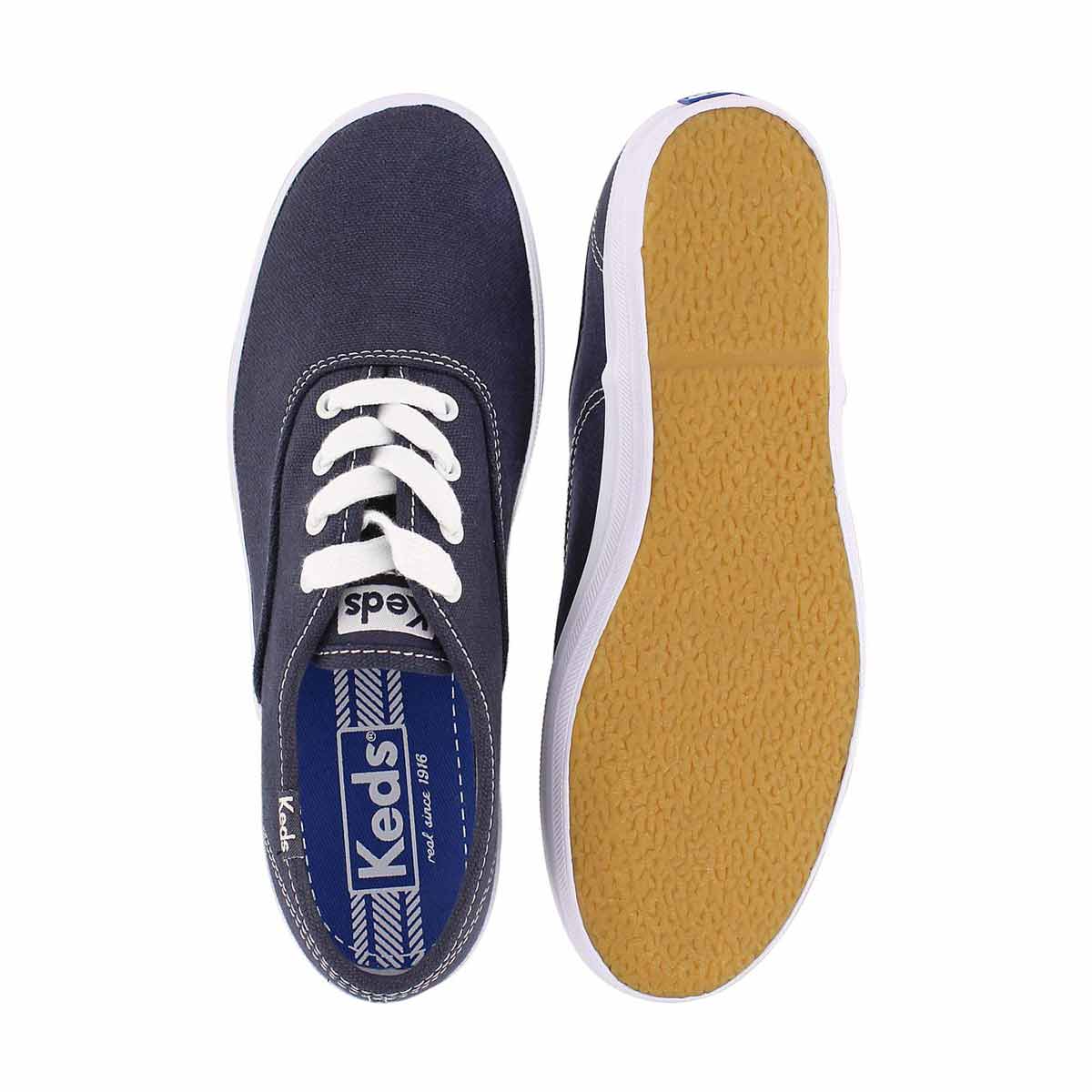 keds champion navy canvas sneakers