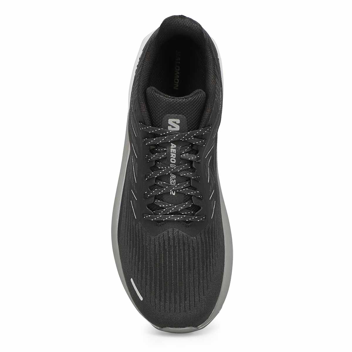 Mens Aero Blaze 2 Energy Foam Performance Sneaker - Black/Shark Gray