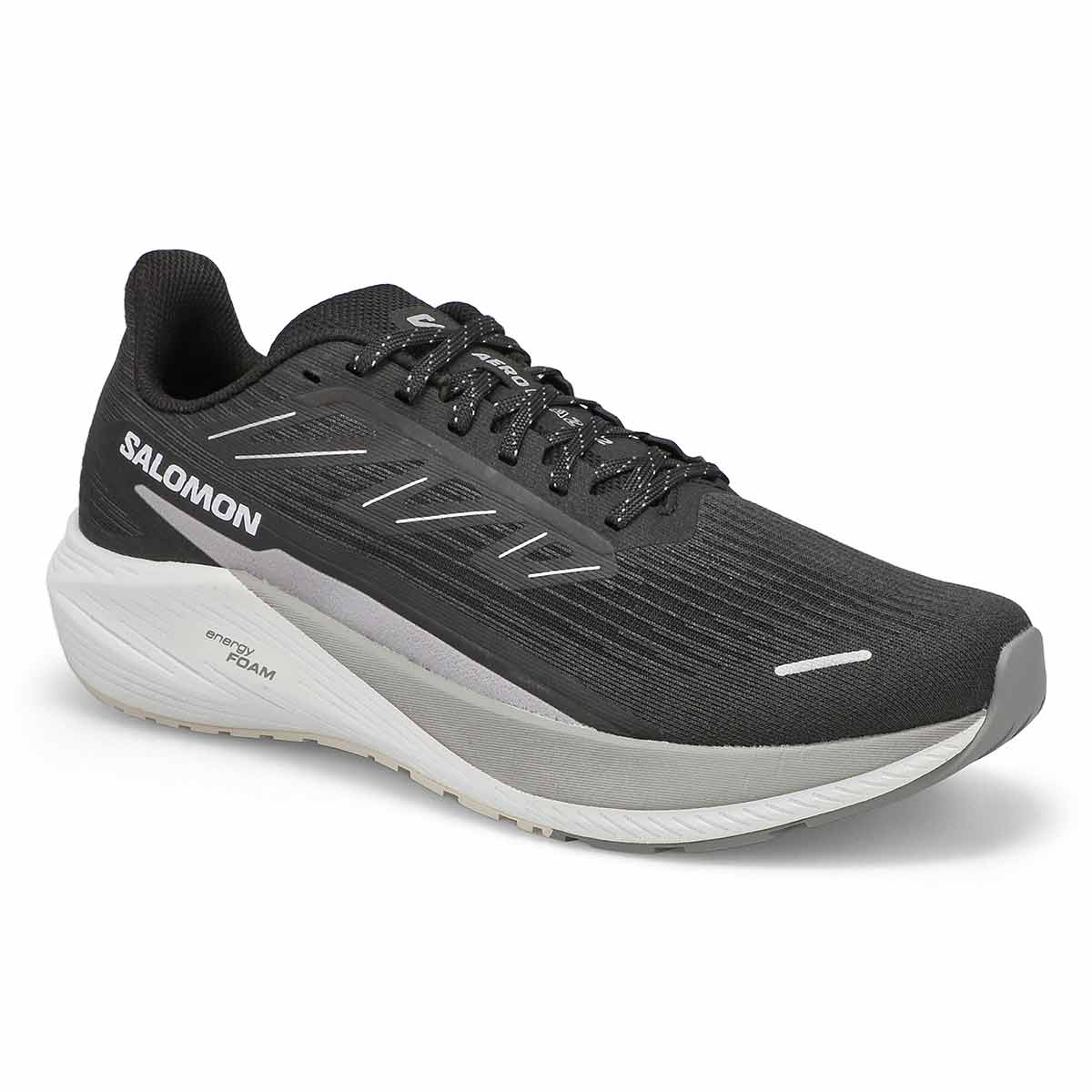 Mens Aero Blaze 2 Energy Foam Performance Sneaker - Black/Shark Gray