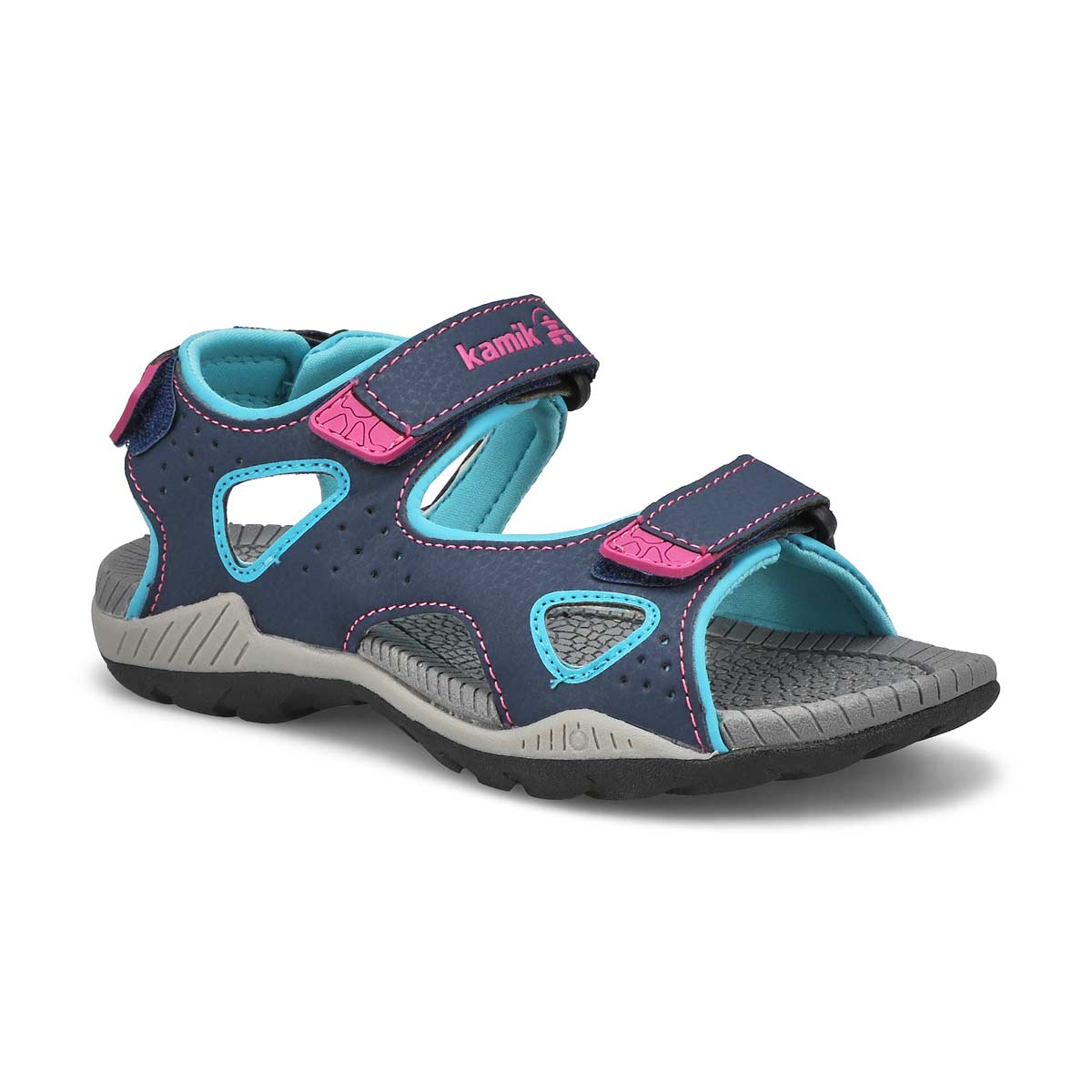 Kamik, Sandale sport LOBSTER 2, marine pâle, filles