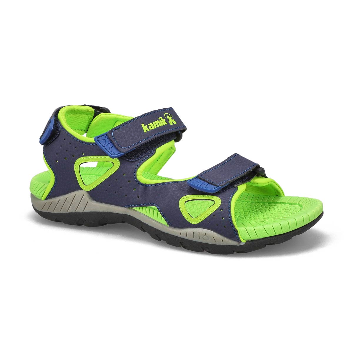 Kamik, Sandale sport LOBSTER 2, marine lime, garçons