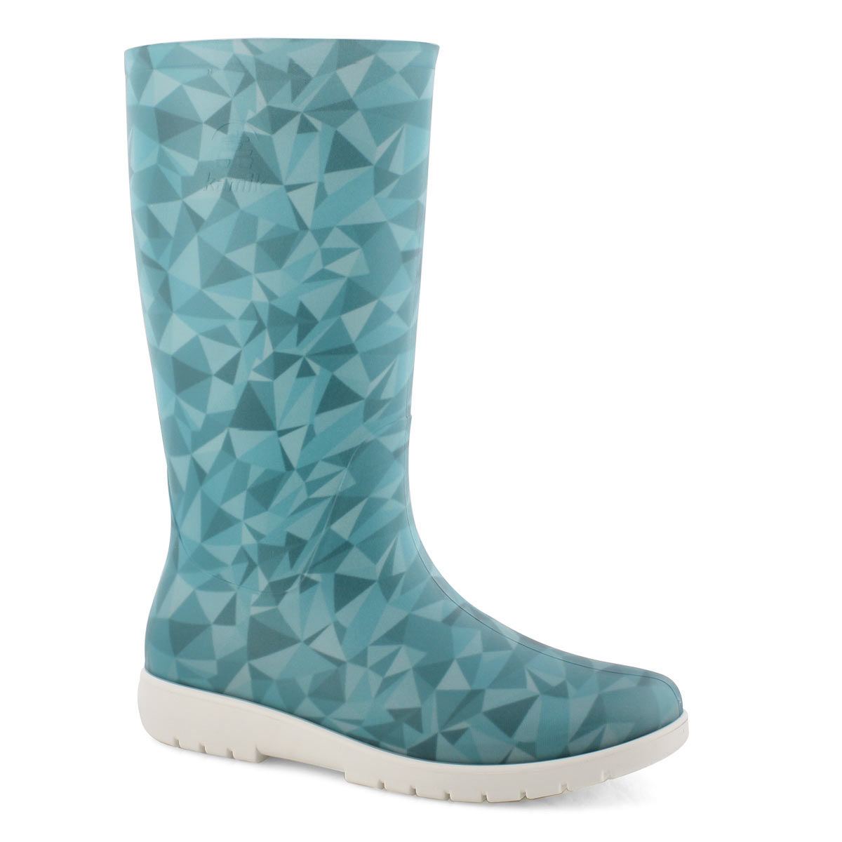 teal rain boots