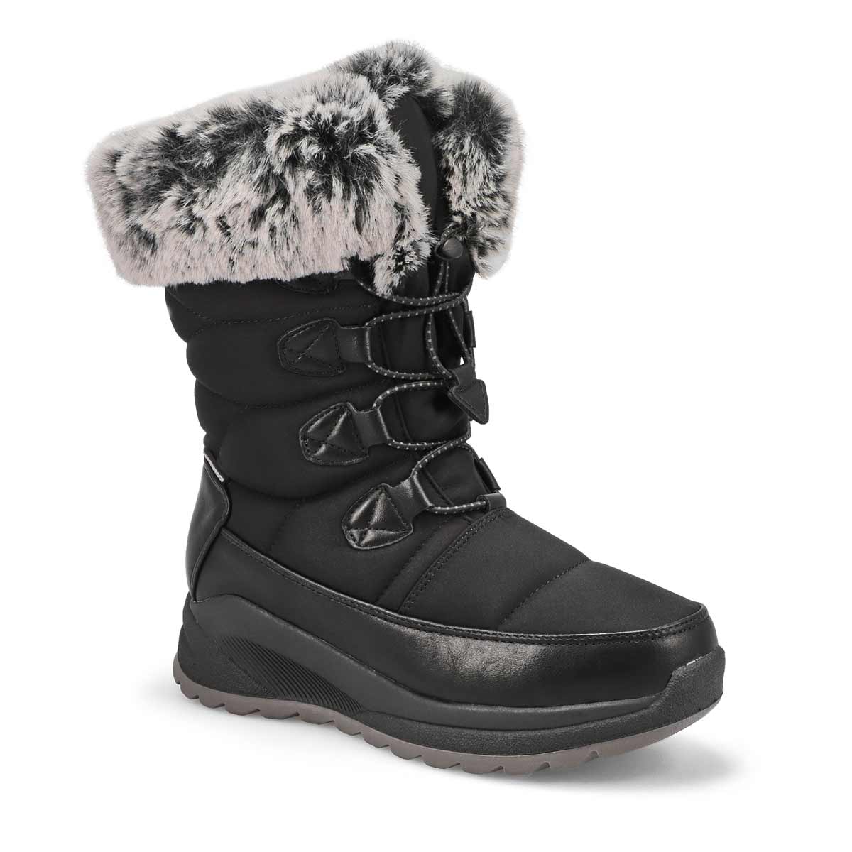 SoftMoc, Botte d'hiver imperméable NIOBE, noir, femmes