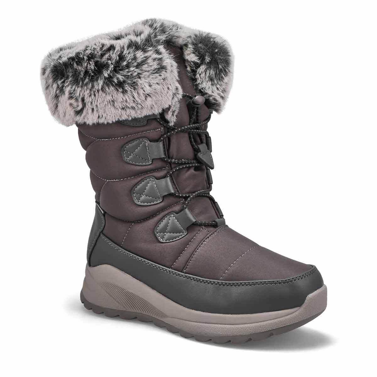 SoftMoc, Botte d'hiver imperméable NIOBE, anthracite, femme