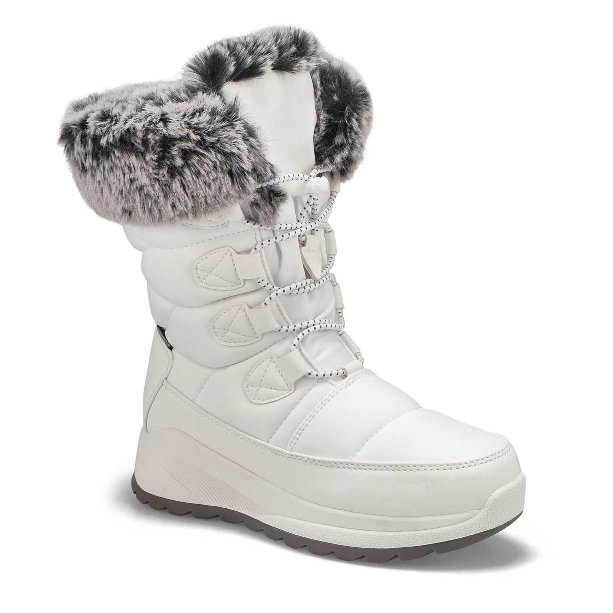 SoftMoc, Botte d'hiver imperméable NIOBE, blanc, femmes