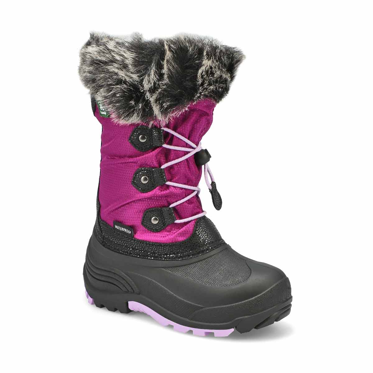 Kamik, Girls' Powdery 2 Waterproof Winter boot - Grape