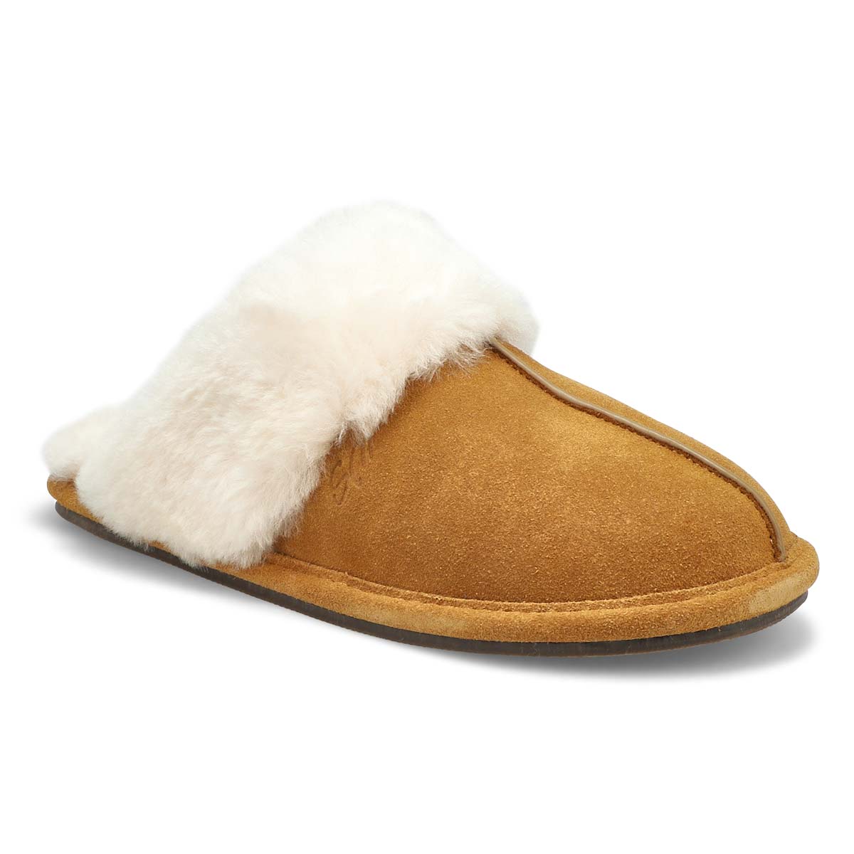 SoftMoc, Women's Rihana 2 Open Back Slipper - Chestnut