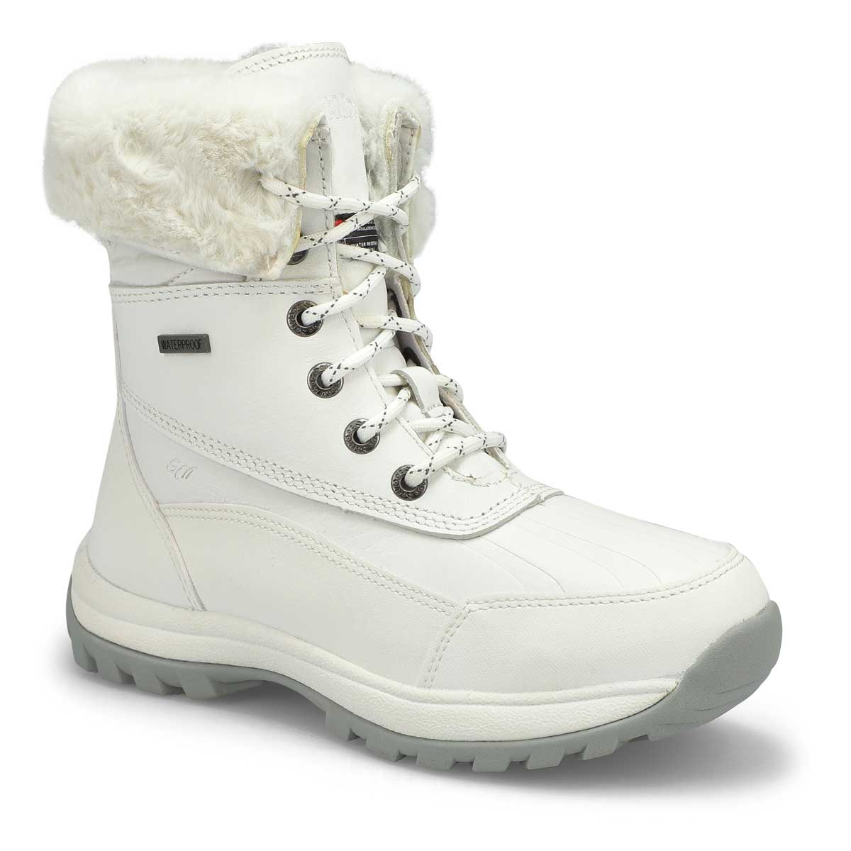 SoftMoc, Women's Shanice Waterproof Boot - White