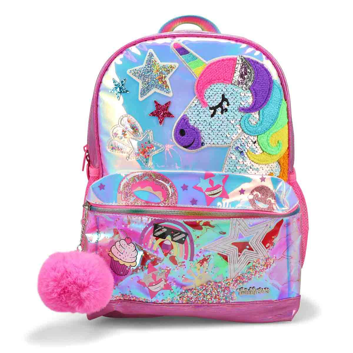 Girls  Skechers Twinkle Toes Unicorn Backpack - Pink