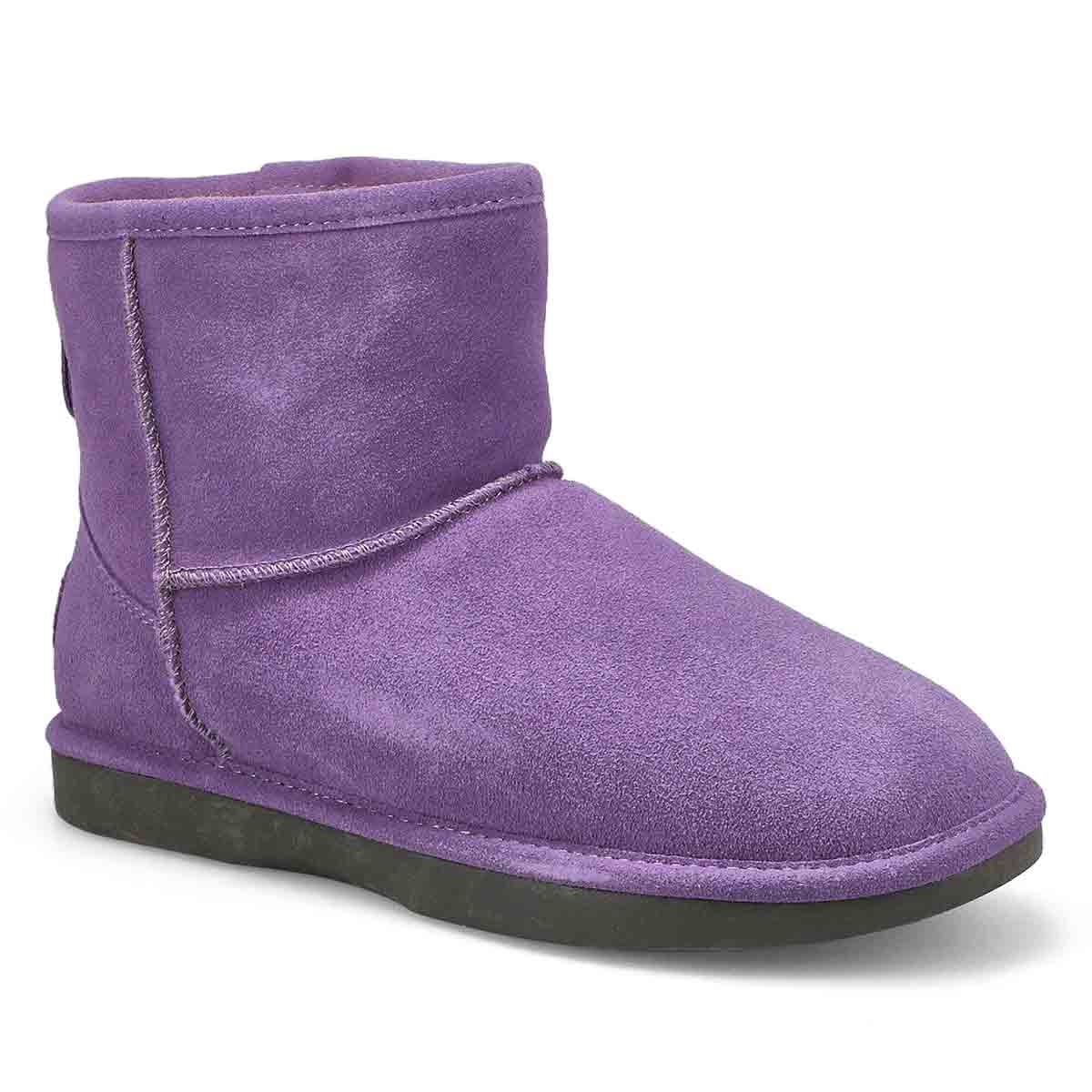 SoftMoc, Women's Smocs 5 Low Suede Boot - Lavender