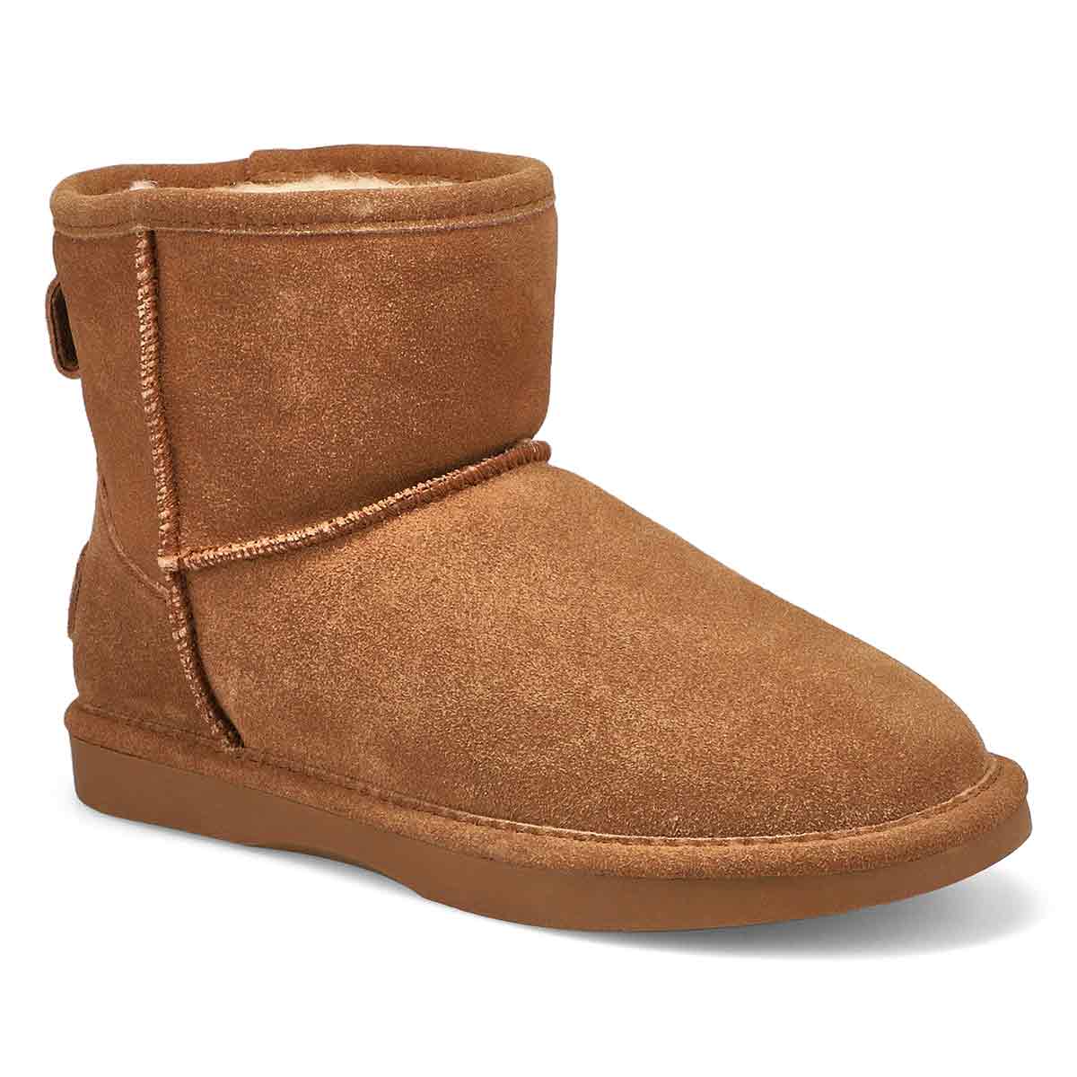 SoftMoc, Botte en suède SMOCS 5 LOW, latté, femmes