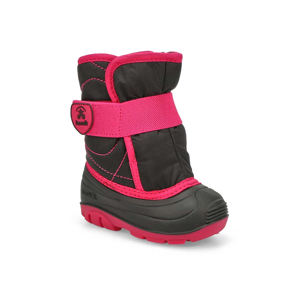 Kamik, Infants' Snowbug 3 Waterproof Winter Boot - Black Magenta