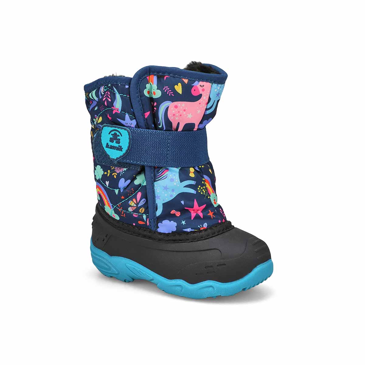 Kamik, Infants Snowbug 6 Waterproof Winter Boot - Light Navy