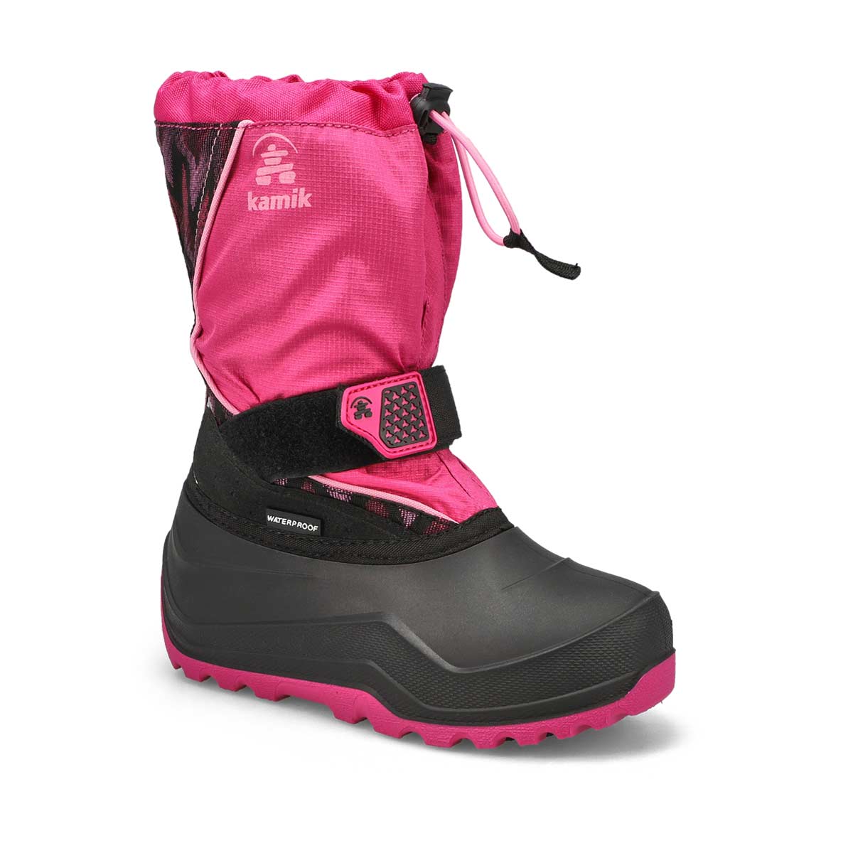 Kamik, Girls' Snowfall P 2 Waterproof Winter Boot - Magenta