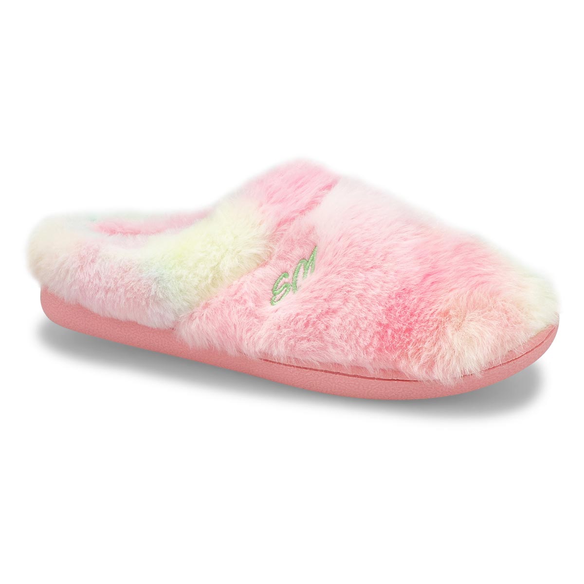 SoftMoc, Women's Snuggle Open Back Slipper - Tyedie