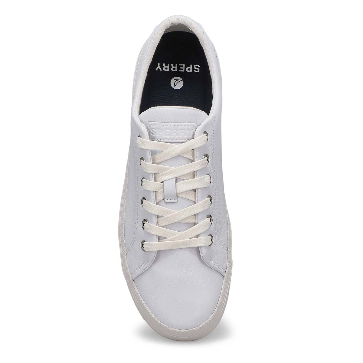 Mens Striper II LTT Leather Sneaker - White