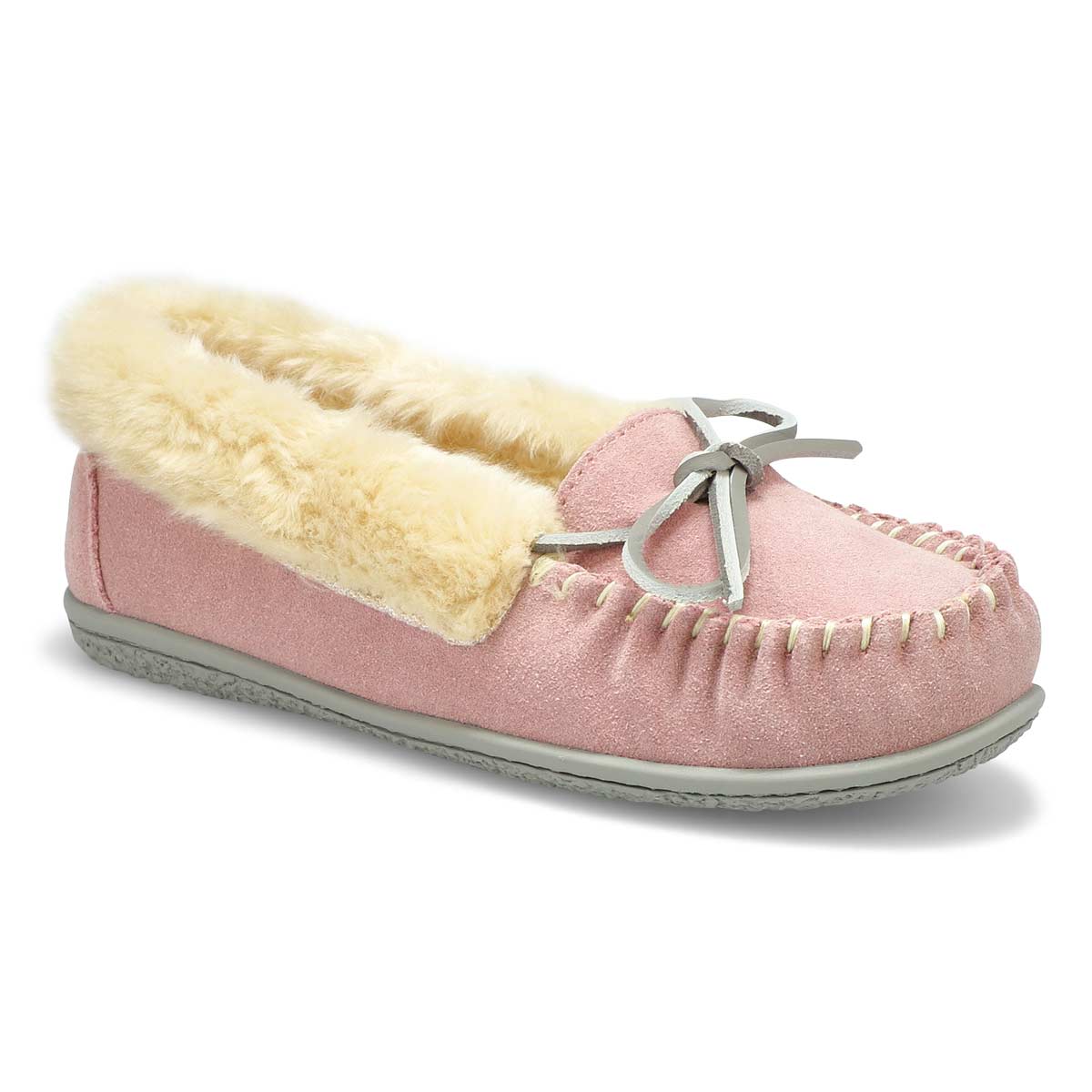 SoftMoc, SoftMoc, Women's Super Bali Cuff Sde Ballerina SoftMocs - Millennial Pink