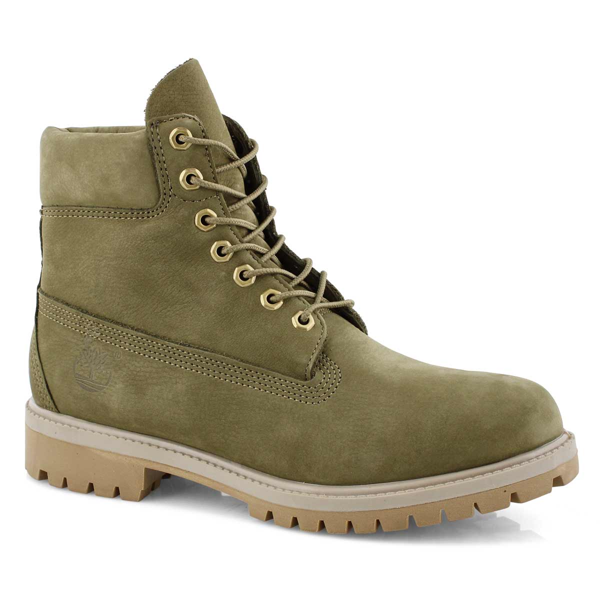timberland mens 6 inch premium boots olive