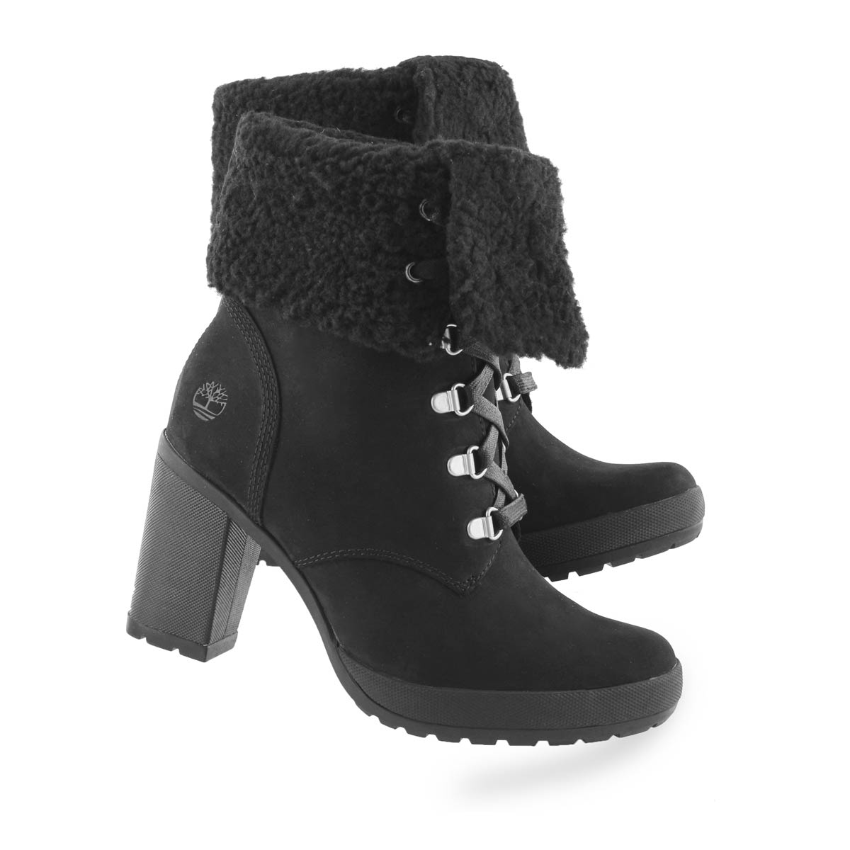 timberland women's heel boots