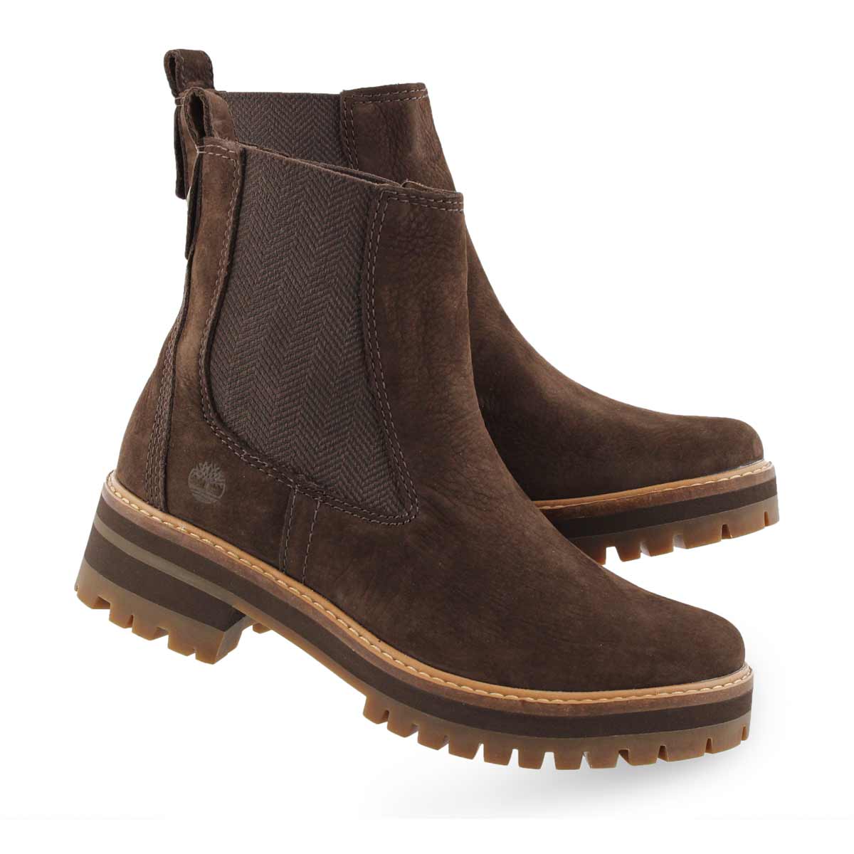 courmayeur valley chelsea boot for women in taupe