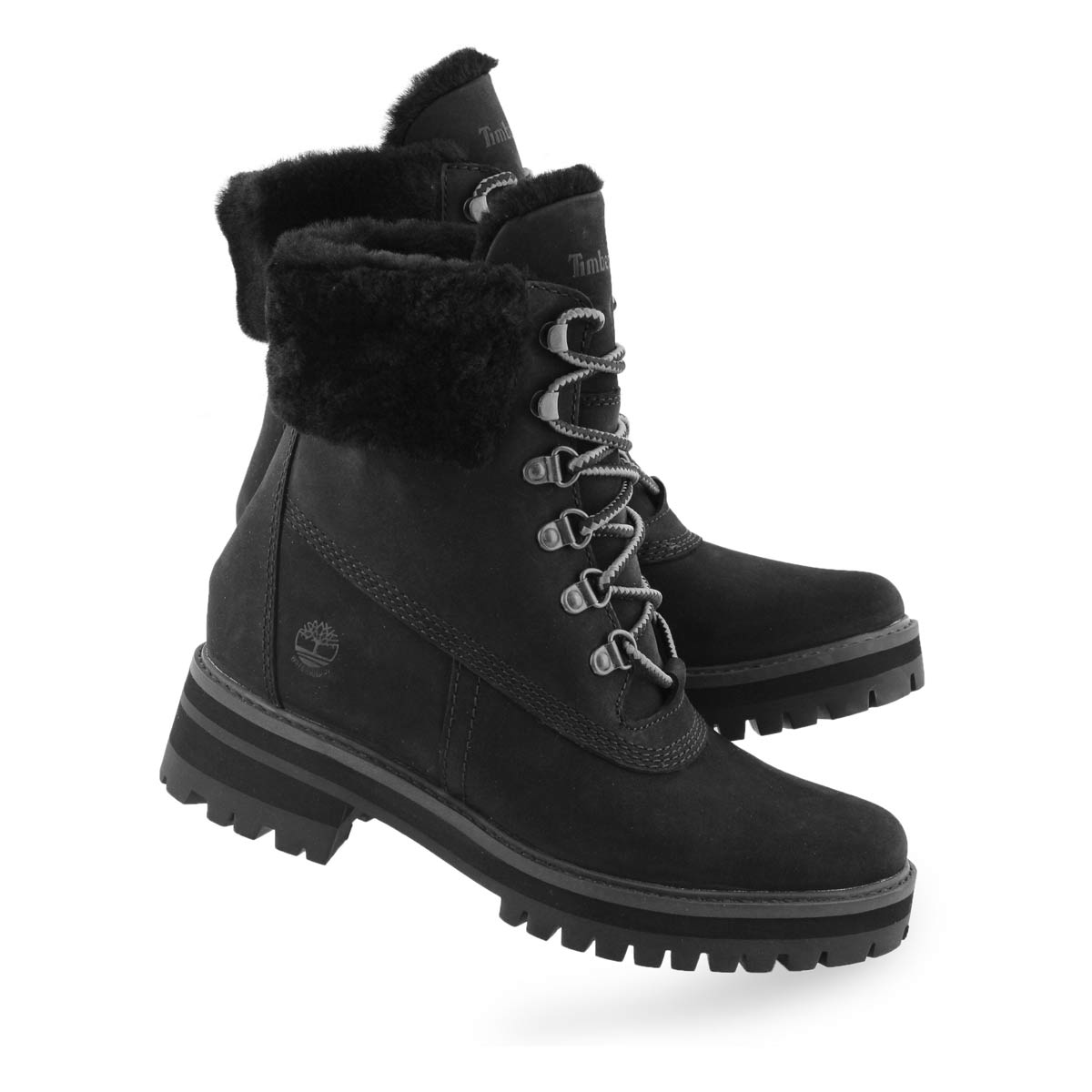 courmayeur valley boot for women in black