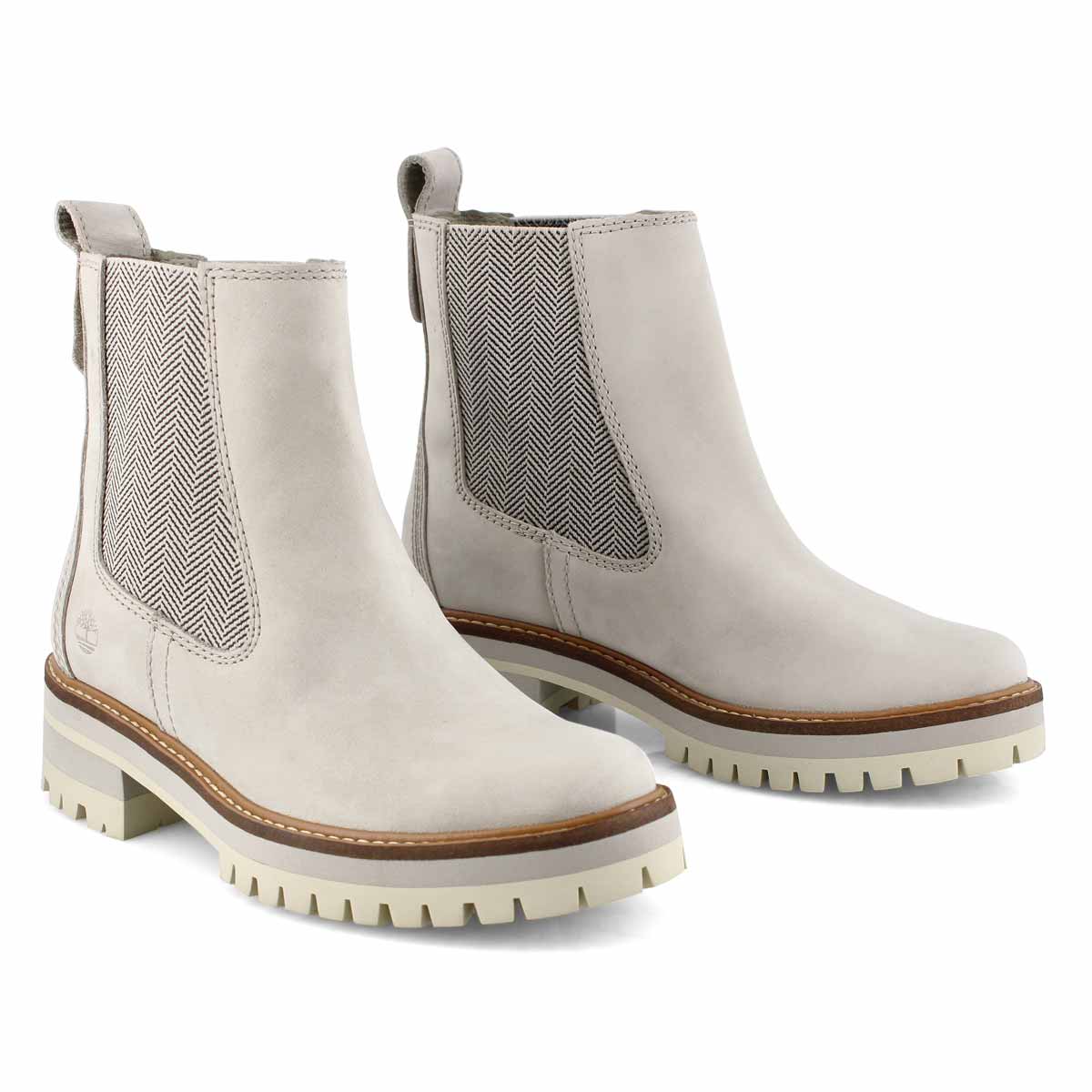 courmayeur valley chelsea boot for women in taupe