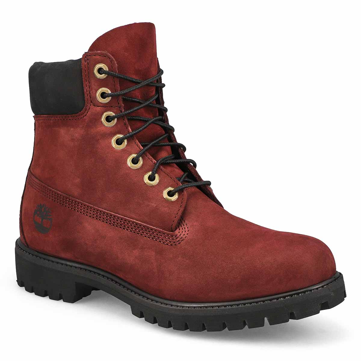 Timberland, Men's Premium 6" Waterproof Boot - Burgundy